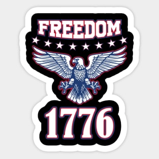 Freedom 1776 Sticker